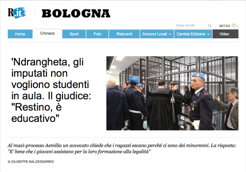 RAVENNA CONTRO LE MAFIE E LA CORRUZIONE!